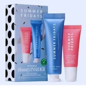 Summer Fridays Lip Butter Pink Sugar & Jet
Lag Mask Sephora Beauty Insider Set N